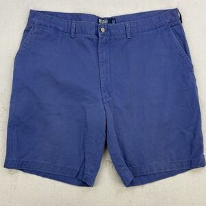 Polo Ralph Lauren Shorts Mens 40 Blue Prospect 100% Cotton Preppy Twill Chino